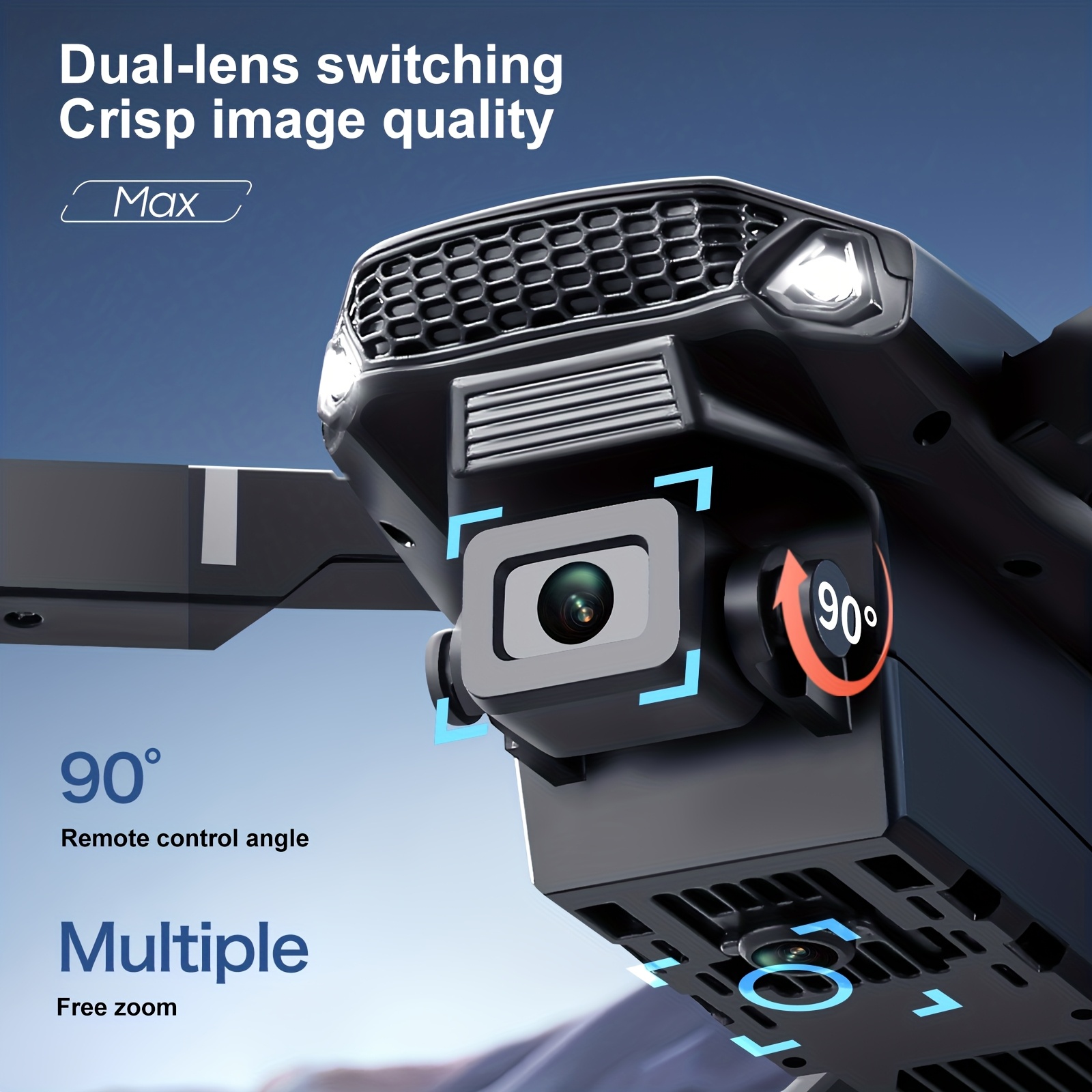 2026 Upgraded E88 PRO MAX Fold - Drone Racing Camera ulasan dan harga
