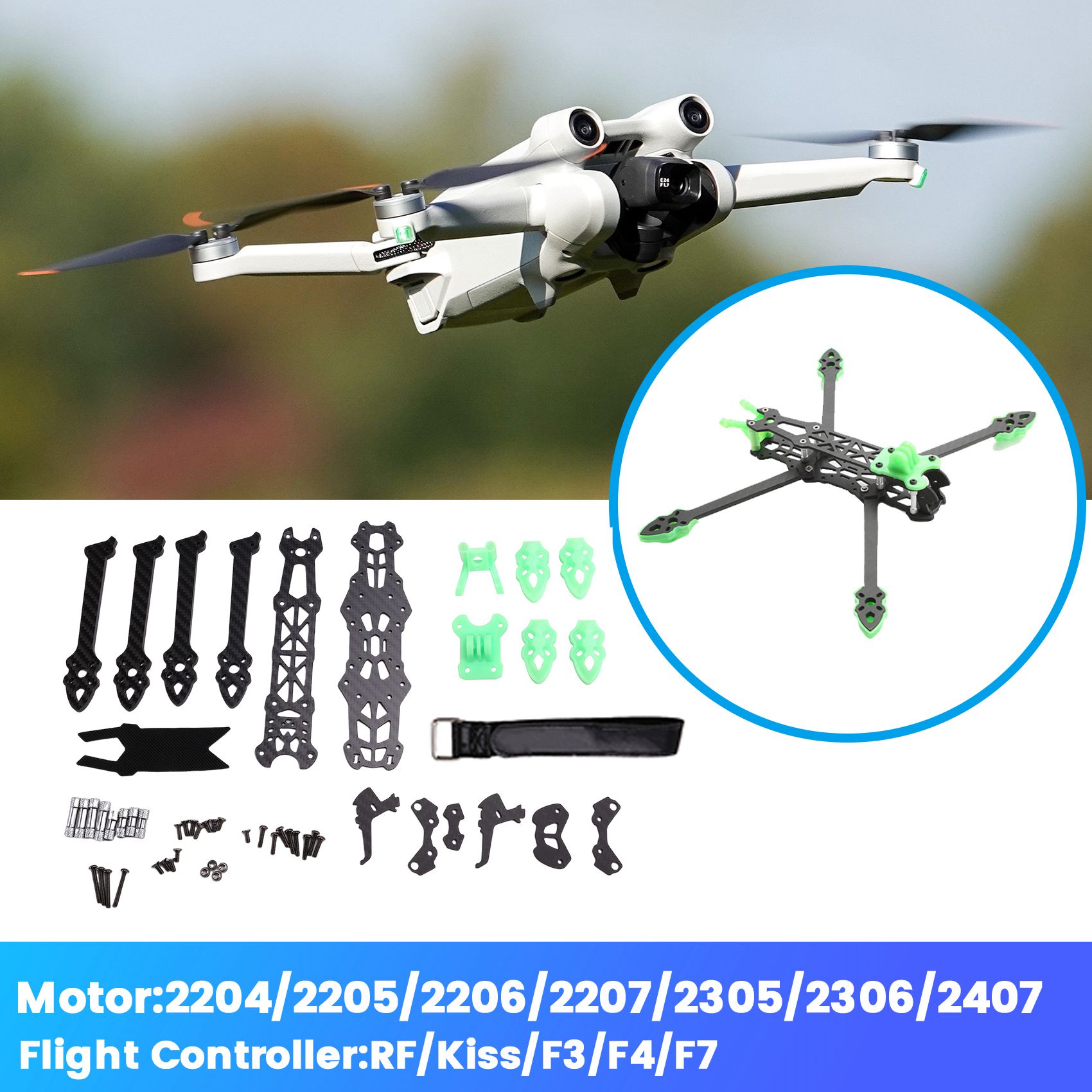 YSUN-MARK4-HD Mark 4 HD 5Inch  - Drone Racing Frame ulasan dan harga