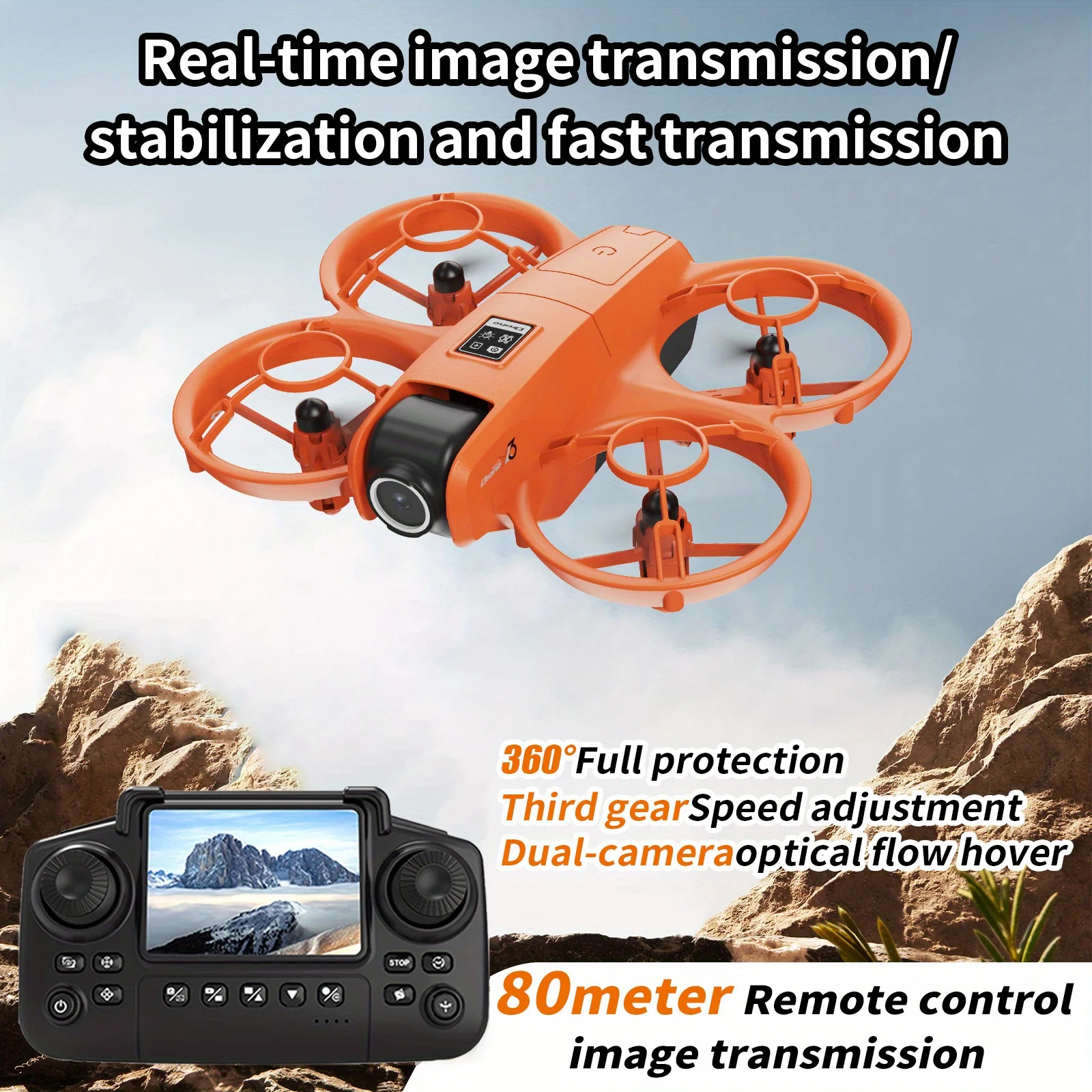 YL3 Foldable Travel Drone, HD  - Drone Racing Camera ulasan dan harga