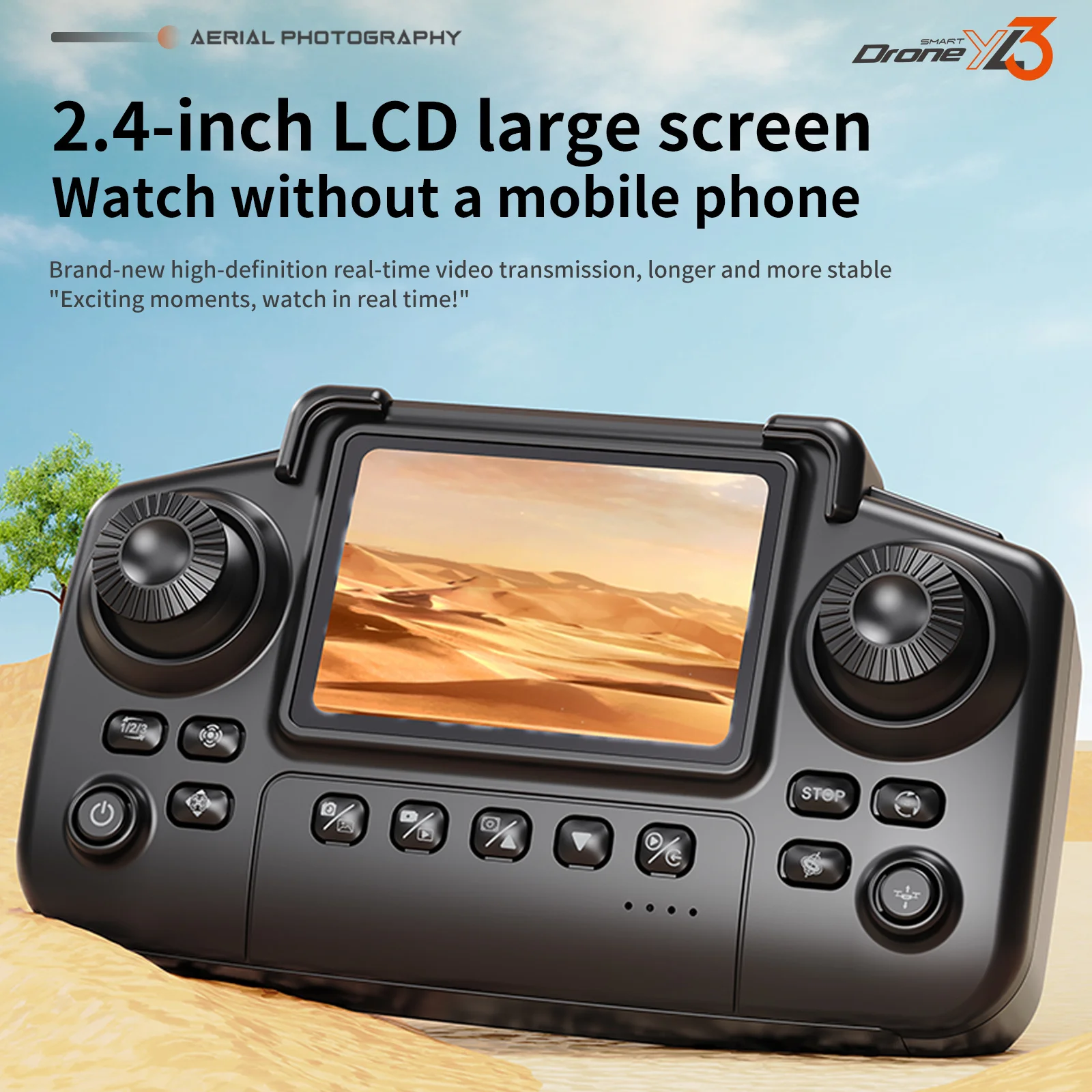 YL3 Foldable Travel Drone, HD  - Drone Racing Camera ulasan dan harga