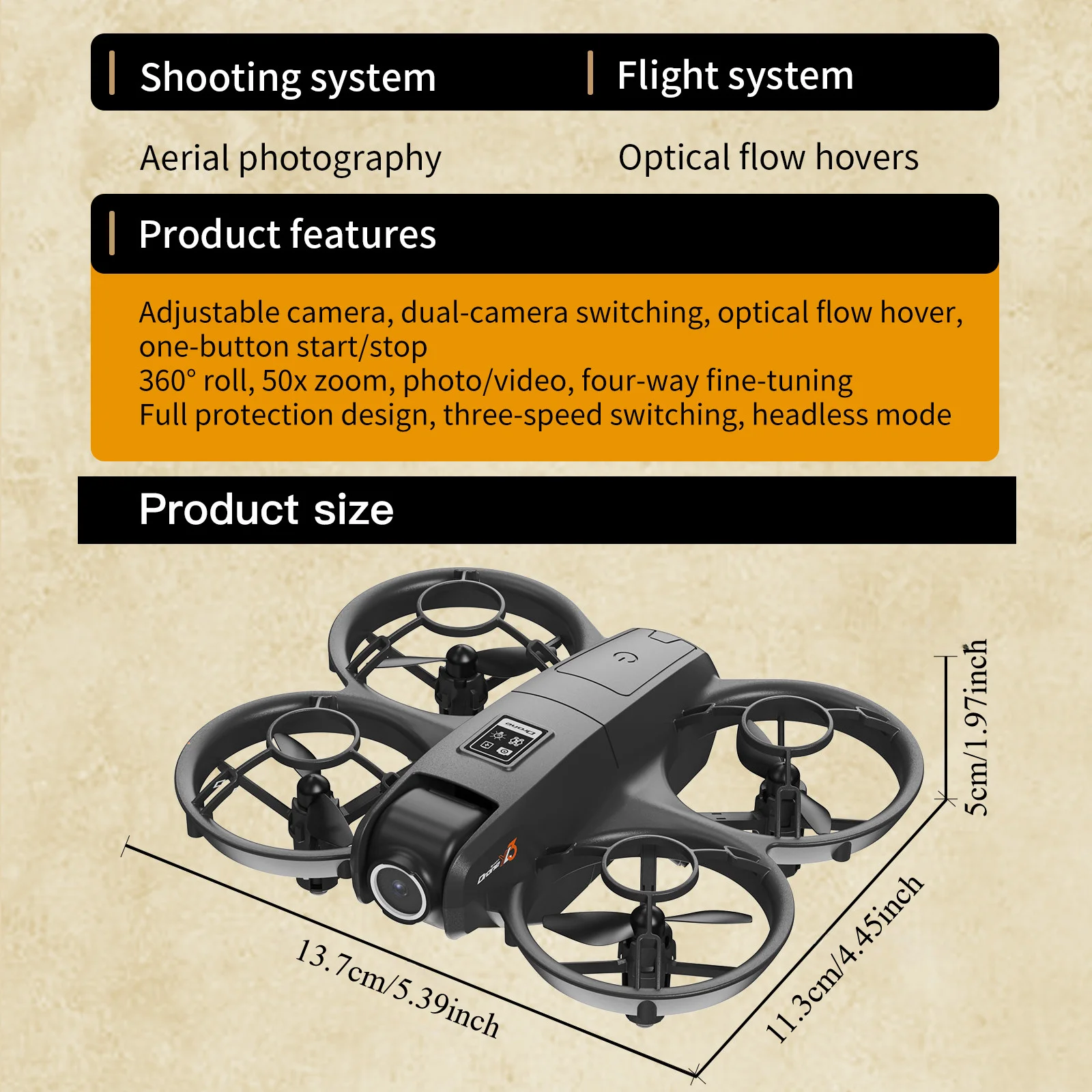 YL3 Foldable Travel Drone, HD  - Drone Racing Camera ulasan dan harga